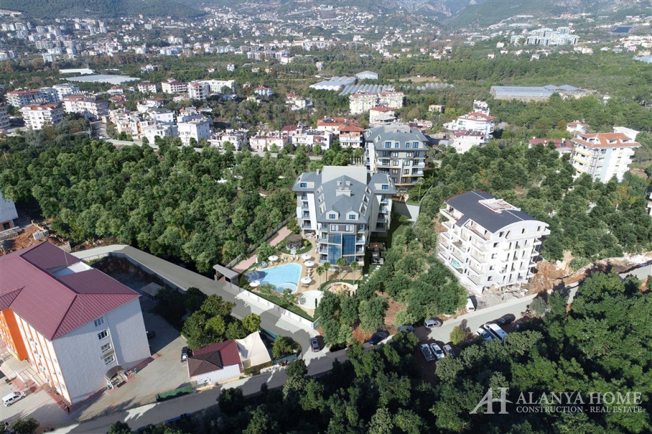 Фото покупка продажа недорогая квартира в доме жилом комплексе с видом на море Алания Хоум Анталия Т